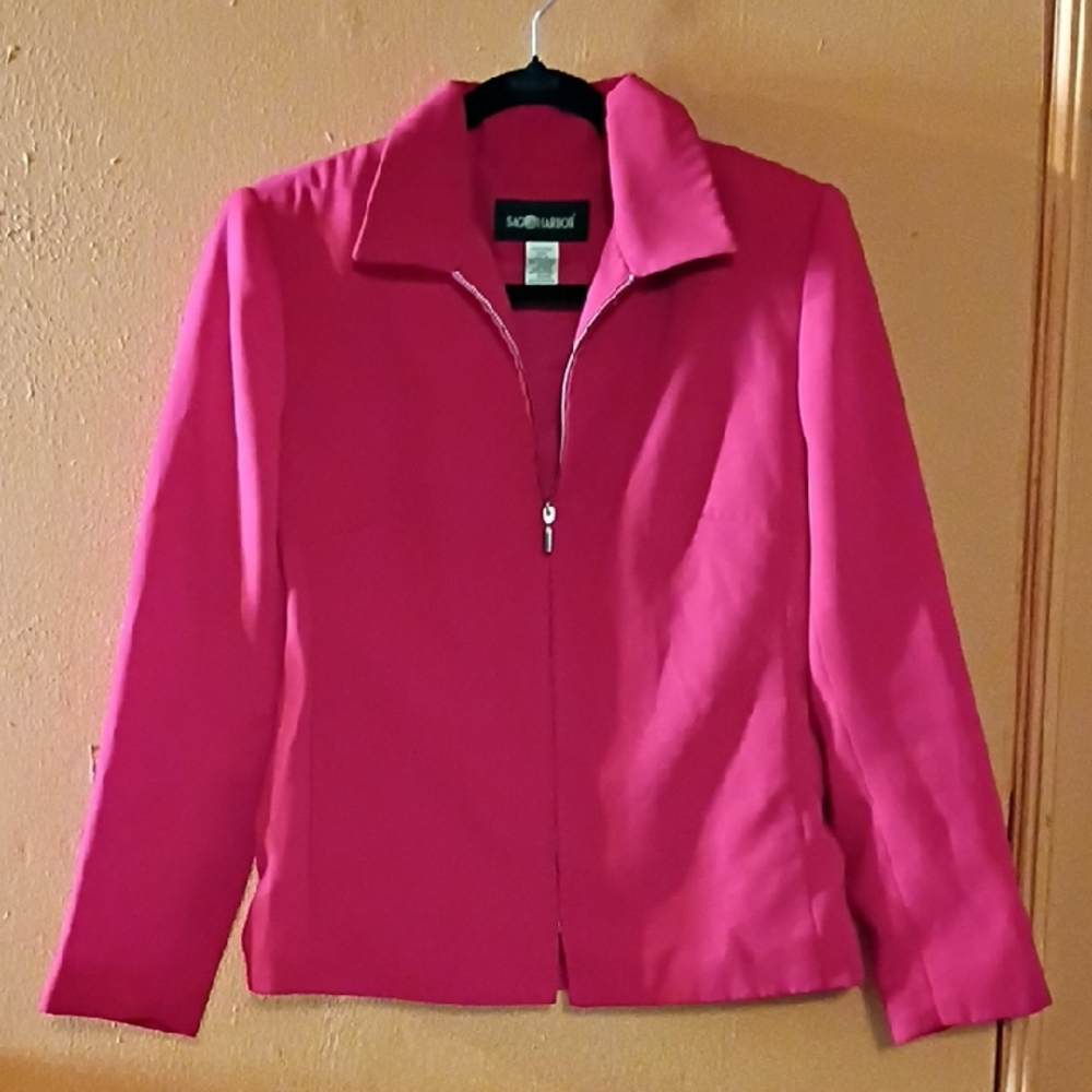Sag Harbor Vibrant Pink Women's Blazer